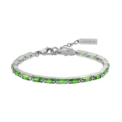 LACOSTE Zapestnica Duchess zelena/srebrna
