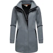 Ragwear Jopa na zadrgo Letrice  siva / črna