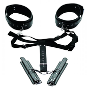 Master Series Acquire Easy Access Thigh Harness Black