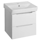 NEON Vanity enota 50x41,5 cm, bela - Bela - 50x53,8x41,5 cm - Bruckner - NEON - 24 - MDF/laminat - 500 - 538 - 415 - 14