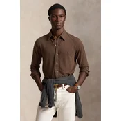Polo Ralph Lauren  CHEMISE AJUSTEE COL BOUTONNE EN POLO FEATHERWEIGHT  Kostanjeva