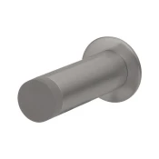 Stenski vratni odbojnik SOLIDO, o 20 mm, z gumirano kapico, D=120 mm, inox