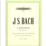 BACH J.S.:3 SONATEN viola DA GAMBA