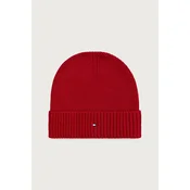 Tommy Hilfiger beanie kapa moška z dodatkom kašmirja