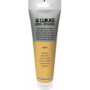 Lukas Cryl Studio Plastic Tube Akrilna barva Naples Yellow 125 ml 1 kos