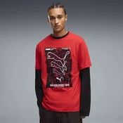 PUMA Graphics Box Tee Men, Men, Red, XXL