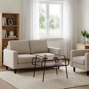 vidaXL Klubska miza Star les 70 x 50 x 51 cm Inženirski les