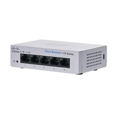Cisco CBS110 Unmanaged 5-port GE, Desktop, Ext PS (CBS110-5T-D-EU)