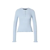 VERO MODA Pulover VMANEMONE svetlo modra