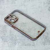 TELEMPIRE Maska za telefon Cirkon Camera za iPhone 13 Pro 6.1 ljubicasta