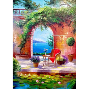 Enjoy - Puzzle Sea View Through the Arch - 1 000 kosov