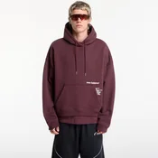 Mikina New Balance Street Classics OH Hoodie Cherry Leather M