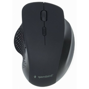 Gembird 6-button wireless optical mouse, black