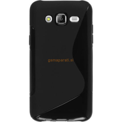 Silikonski ovitek Samsung Galaxy J7 2016 (J710), črn