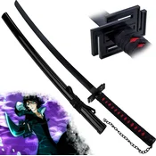 Bleach Ichigo Kurosaki replika katane Tensa Zangetsu