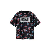 Next Majica Spiderman modra/siva/rdeča/črna