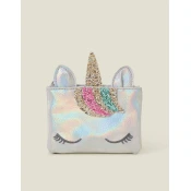 Monsoon Torbica za devojcice Unicorn, Srebrne boje
