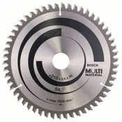 Bosch list kružne testere multi material 210 x 30 x 2,4 mm 54 ( 2608640511 )