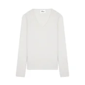 JUST CASHMERE Pulover Abby svetlo siva