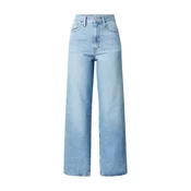 LEVIS  Kavbojke High Waisted Straight svetlo modra