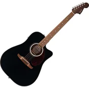 Fender California Deluxe Redondo CE WN Black Elektroakustična dreadnought