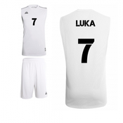 Cicibasket Basic Bela | Otroški košarkarski dres | Acerbis