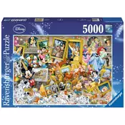 Ravensburger puzzle 5000pcs Micky as painter RA17432