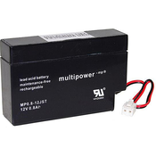 MULTIPOWER multipower PB-12-0\,8-JST MP0\,8-12 svinčeni akumulator 12 V 0.8 Ah svinčevo-koprenast (Š x V x G) 96 x 62 x 25 mm JST konektor brez vzdrževanja\, nizko samopraznjenje, (20439191)