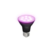 LED sijalica za uzgoj biljaka PLANTY E27/7W/230V 1200K crna