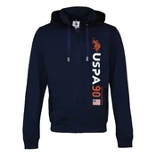 U.S. POLO ASSN. Jopa na zadrgo temno modra/rdeča/bela