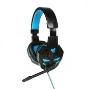 slomart Žične Gaming Slušalke iBox X8, Črna/Modra