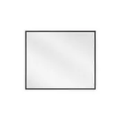 Mexen Loft pravokotno kopalniško ogledalo 60 x 50 cm, črn okvir - 9852-060-050-000-70