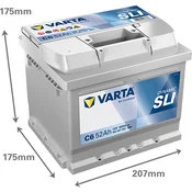 Akumulator VARTA Silver Dynamic 52Ah C6