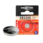 ANSMANN Litijumska baterija CR1225, 3 V, Srebrna