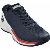 Wilson Rush Pro Ace Mens Tennis Shoe Navy Blaze/White/Red 43 1/3 Muška obuca za tenis