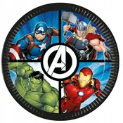 Procos Papirnati krožniki - Avengers 23 cm 8 kos