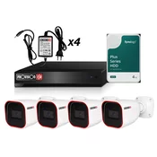 PROVISION Komplet video nadzor: 4x Provision kamere , snimac , HDD 4TB i 4 x napajanje