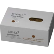 Sibel Classic Hair Pins Metal Wavy Brown 60 mm 500 pcs