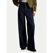 Polo Ralph Lauren Jeans hlače 211B17119001 Mornarsko modra Wide Leg
