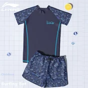 Li-Ning Dvodelni kupaci kostim za decake, Teget