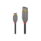 shumee Lindy adapter kabel 0,15 m USB 3.2 tipa C na A, 10 Gbps, Anthra Line, 36895
