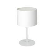 Stona lampa ARDEN 1xE27/60W/230V precnik 18 cm bela