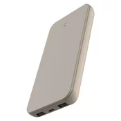 GP B+ Series powerbank, 10 000 mAh, 15 W, bež