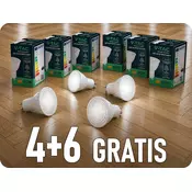 V-TAC GU10 LED žarnica 6W, 445lm, 38°, 4+6 gratis! Barva světla: Hladna bela