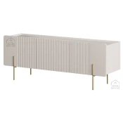 TV komoda Malmi RTV 150 2D1SZ - kašmir, zlate noge