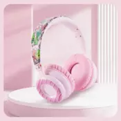 Bluetooth slusalice KE33 roze