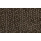wash+dry PREDPRAŽNIK Dune Leaves dark brown 45/75 cm reliefno temno rjava
