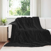 Pokrivaci za bacanje 6 pcs Crna 270 x 240 cm Runo