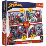 Puzzle - 4u1 - Heroj Spider-Man Trefl 34384
