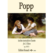 POPP:LEICHTE INSTRUKTIVE DUETTE OP.507/1 FOR 2 FLUTES